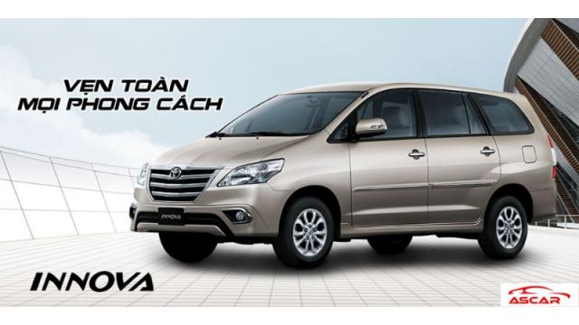 Bảng giá thuê xe innova tại Hà Nội